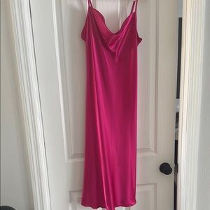 Pink Slip Dress